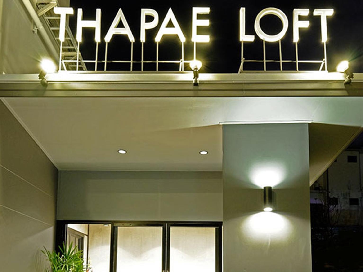 Thapae Loft Hotell Chiang Mai Exteriör bild