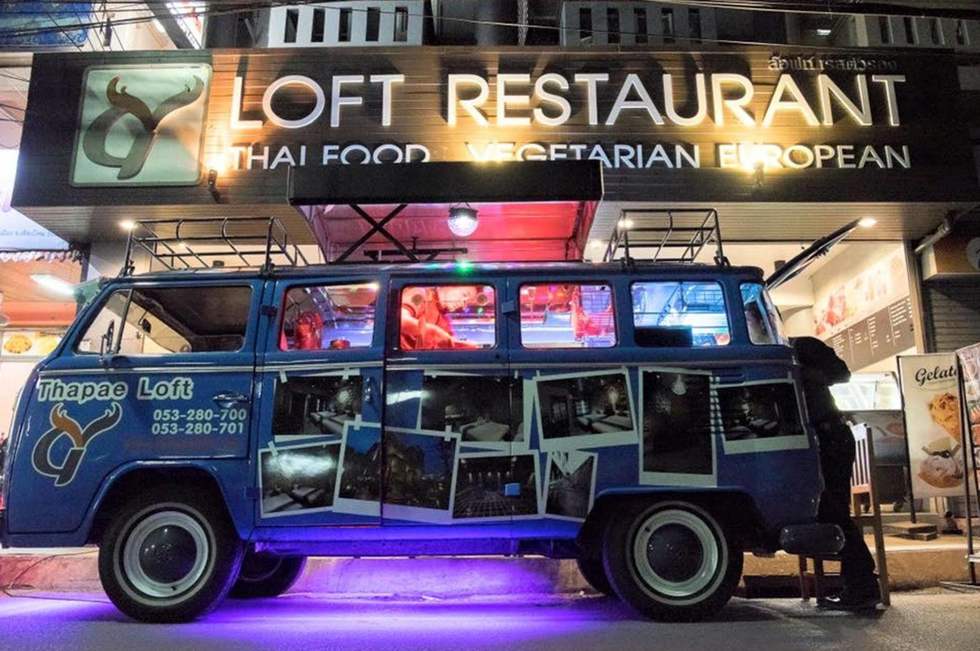 Thapae Loft Hotell Chiang Mai Exteriör bild
